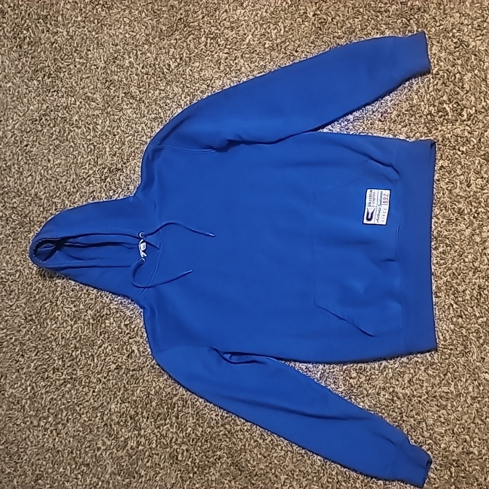 Men's small blue Colosseum hoodie